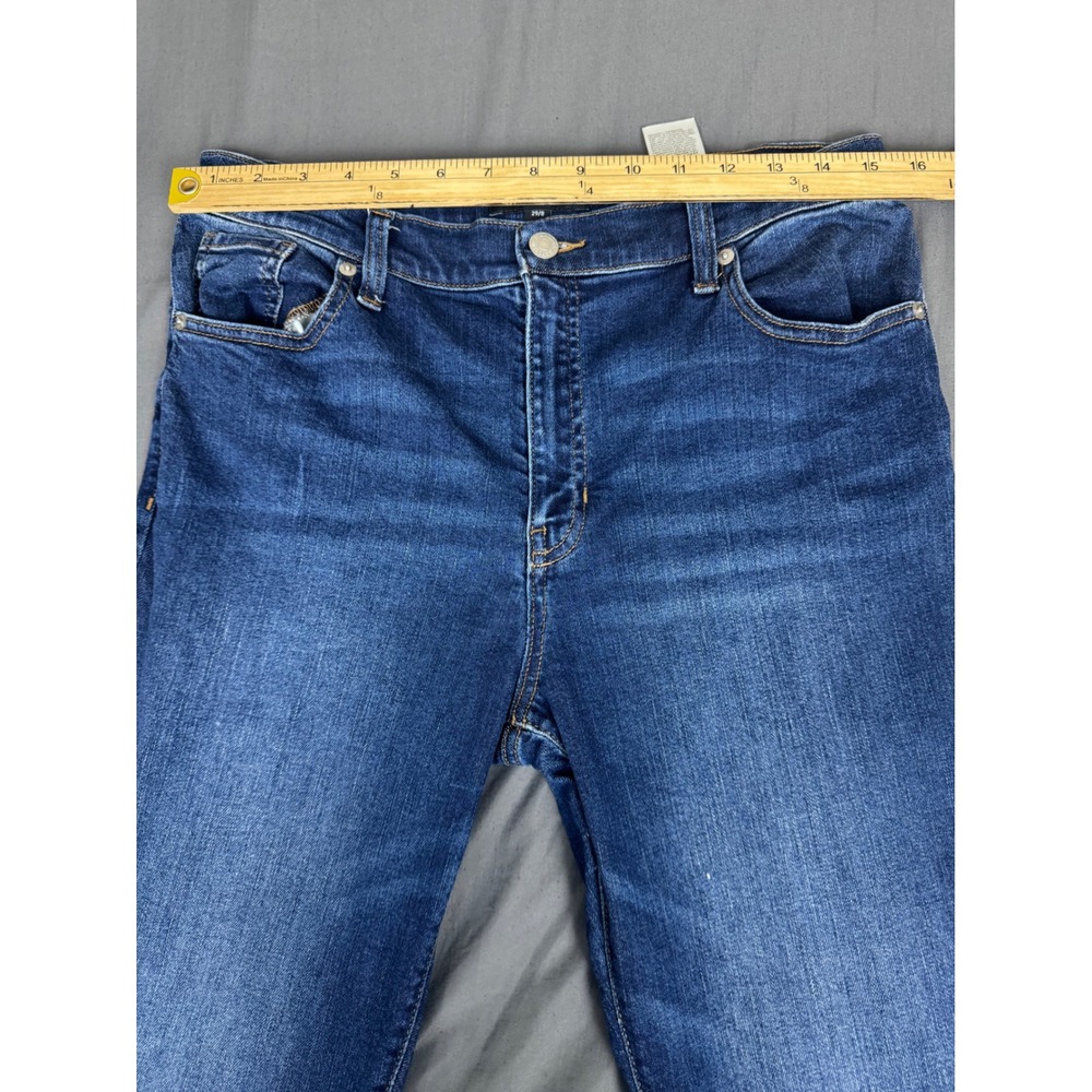 Banana Republic Womens Bootcut High-Rise Cropped Jeans Blue Size 29/8 ~31x26 - Picture 3 of 16